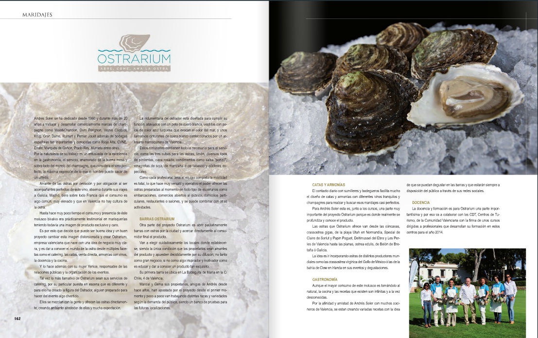 Ostrarium en Luxury Spirits Magazine